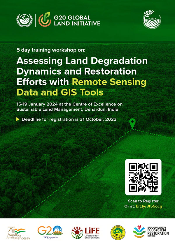 Assessing Land Degradation Dynamics and Restoration Efforts with Remote Sensing Data and GIS Tools