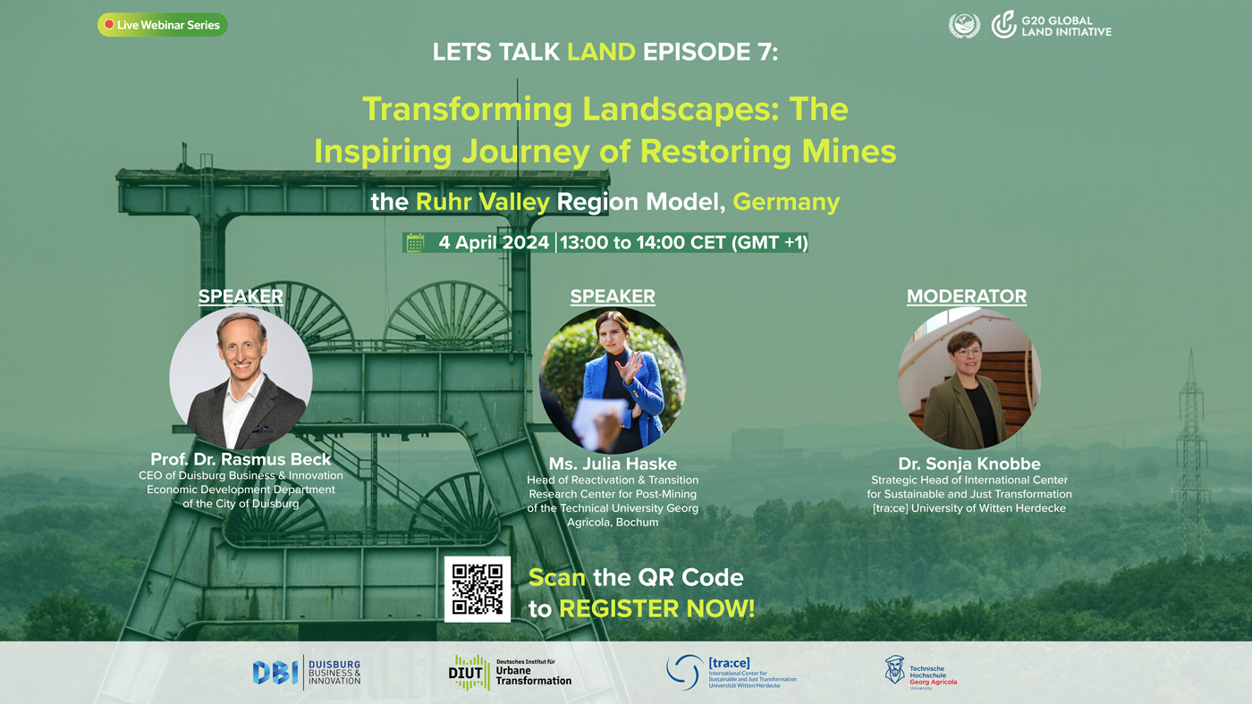 Transforming Landscapes: The Inspiring Journey of Restoring Mines –  the Ruhr Valley Region Model, Germany