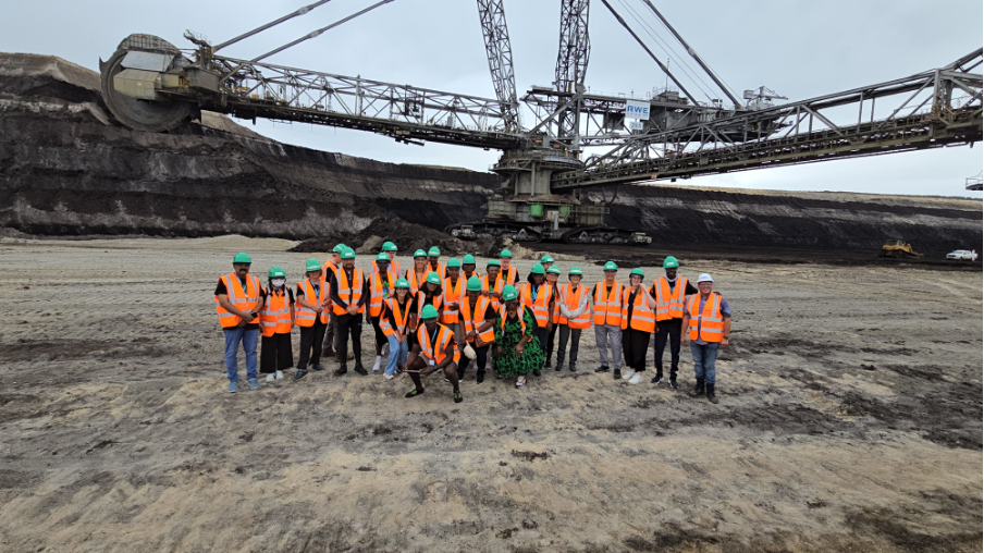 G-CAP delegates visit one of Europe’s largest restored open-cast mines in Eschweiler to learn about sustainable land regeneration firsthand