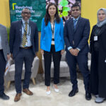 Panelists at the Reviving the Earth session during the Restoration Pavilion, on 10 December 2024, in Riyadh, Saudi Arabia