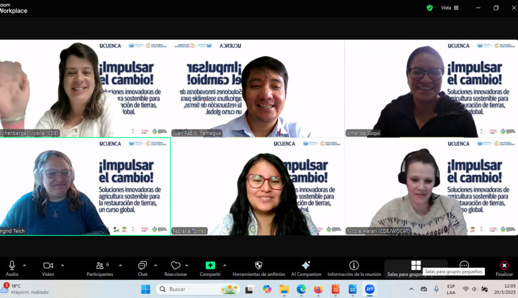 Screenshot of webinar of Trigger Change