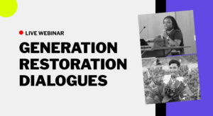 Generation Restoration Dialogues banner