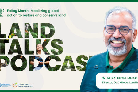 Land Talks podcast by Muralee Thummarukudy