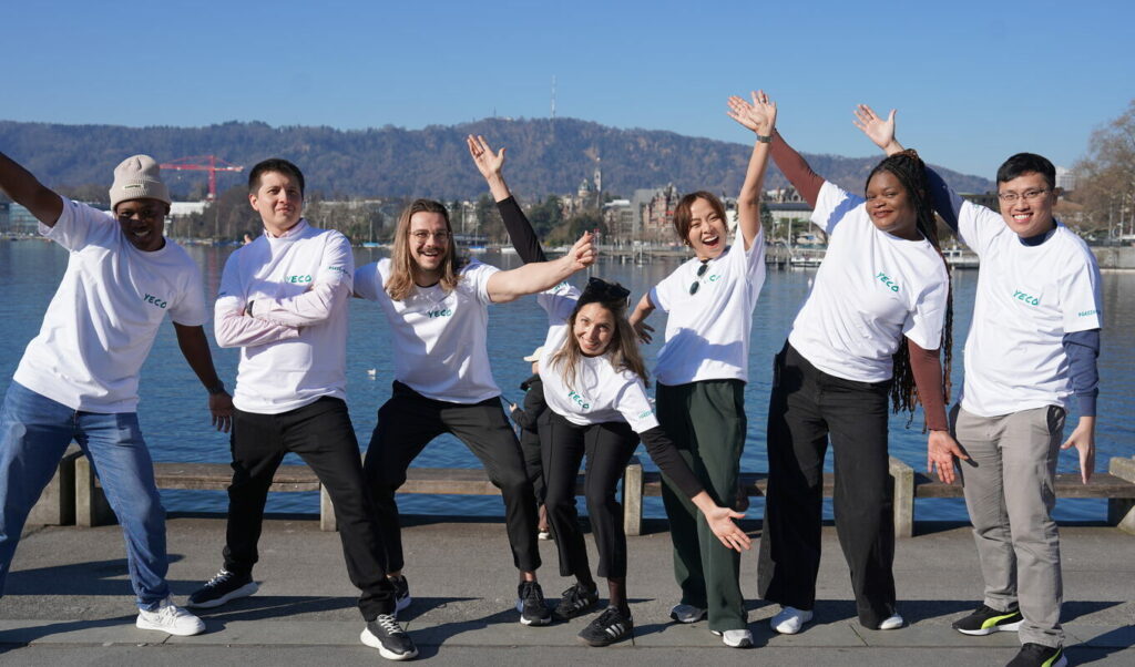 Eight young entrepreneurs from across the globe in START Summit 2025 in St. Gallen, Switzerland.