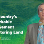 Visual with UNCCD Executive Secretary, Yasmine Fouad